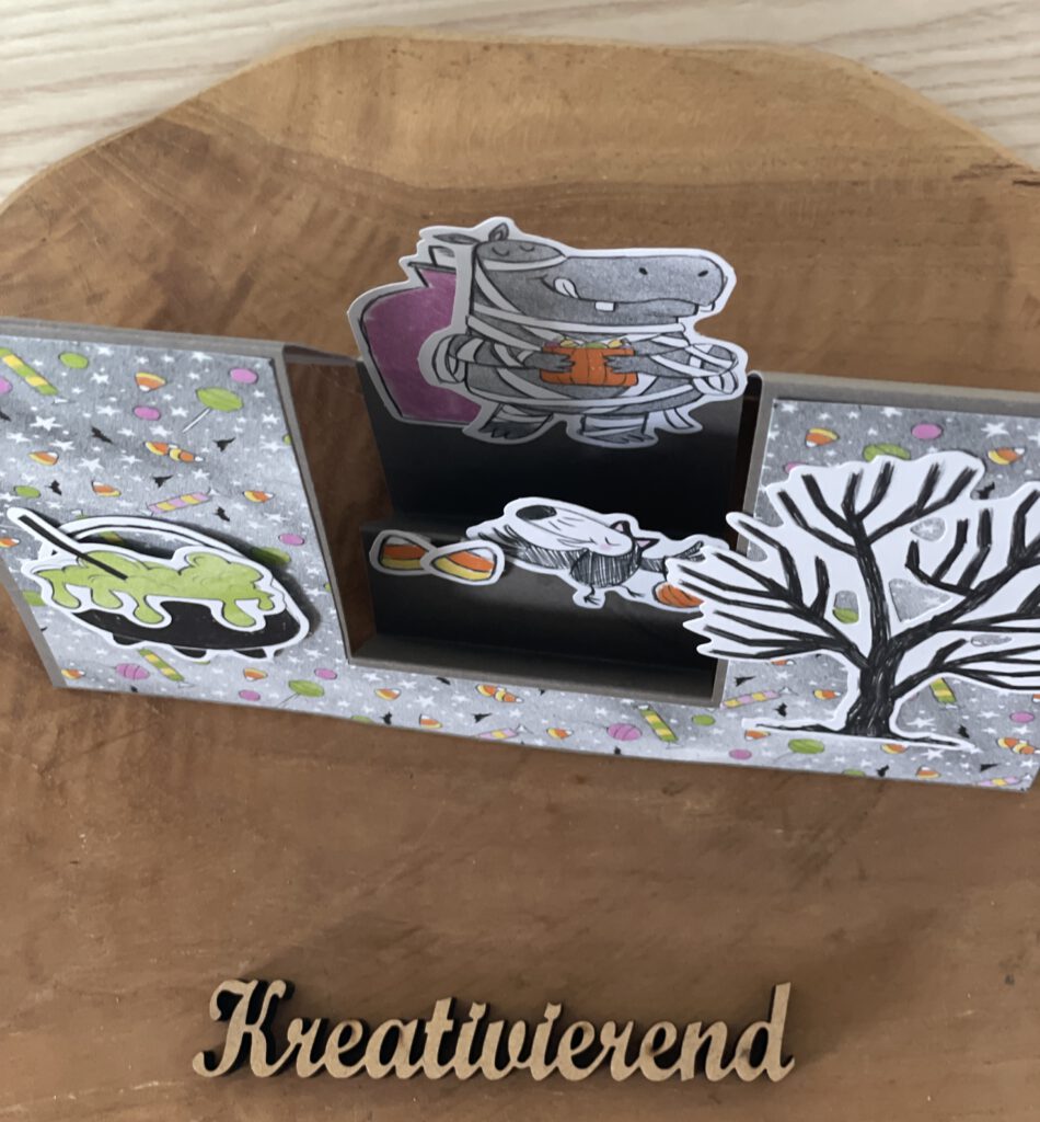 Stufenkarte - Detailbild von oben